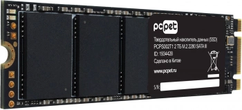 Твердотельный накопитель PC Pet 2048ГБ, M.2 2280, SATA-III, M.2 PCPS002T1