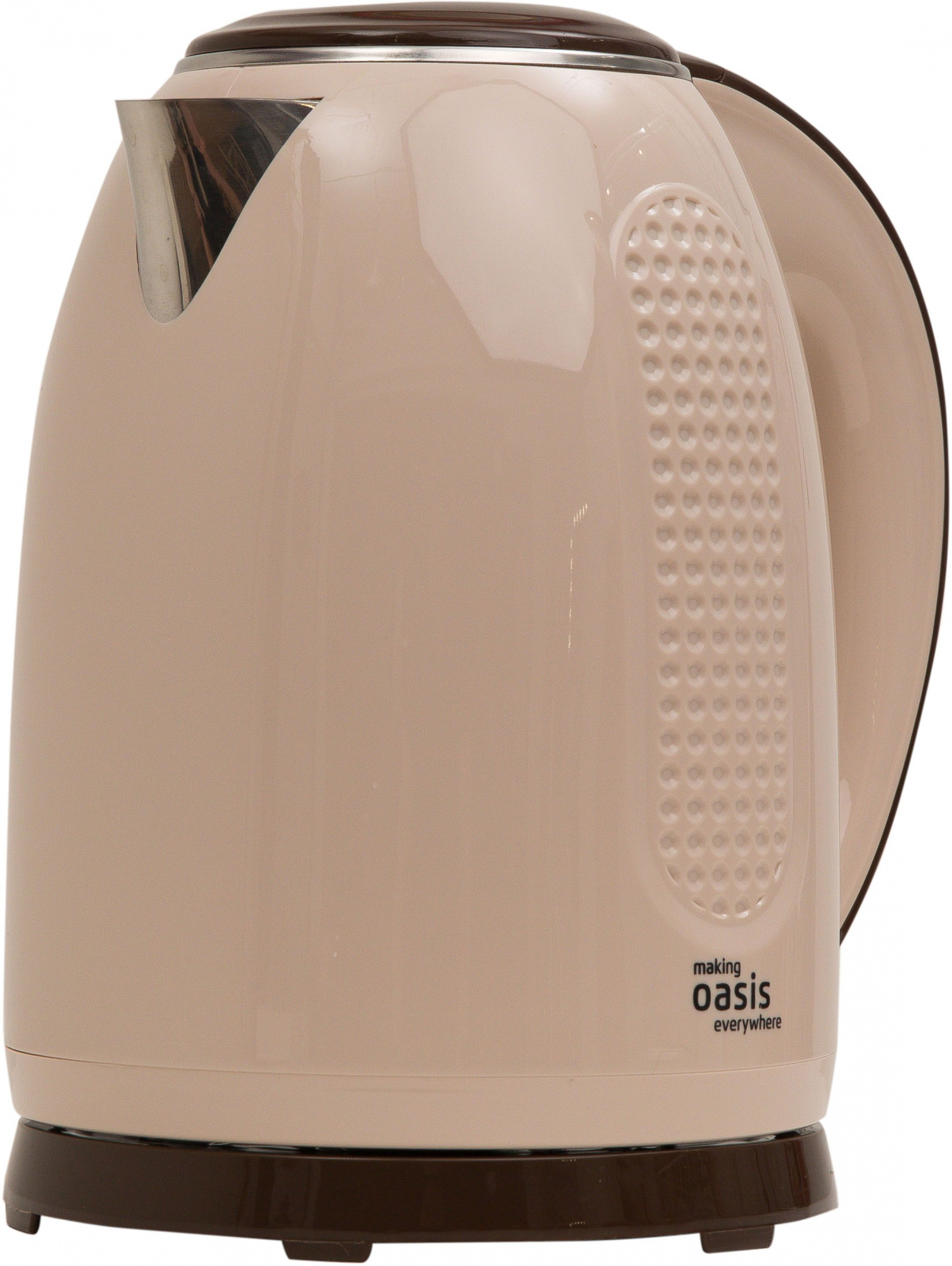 Чайник электрический Oasis K-6SPI бежевый, пластик