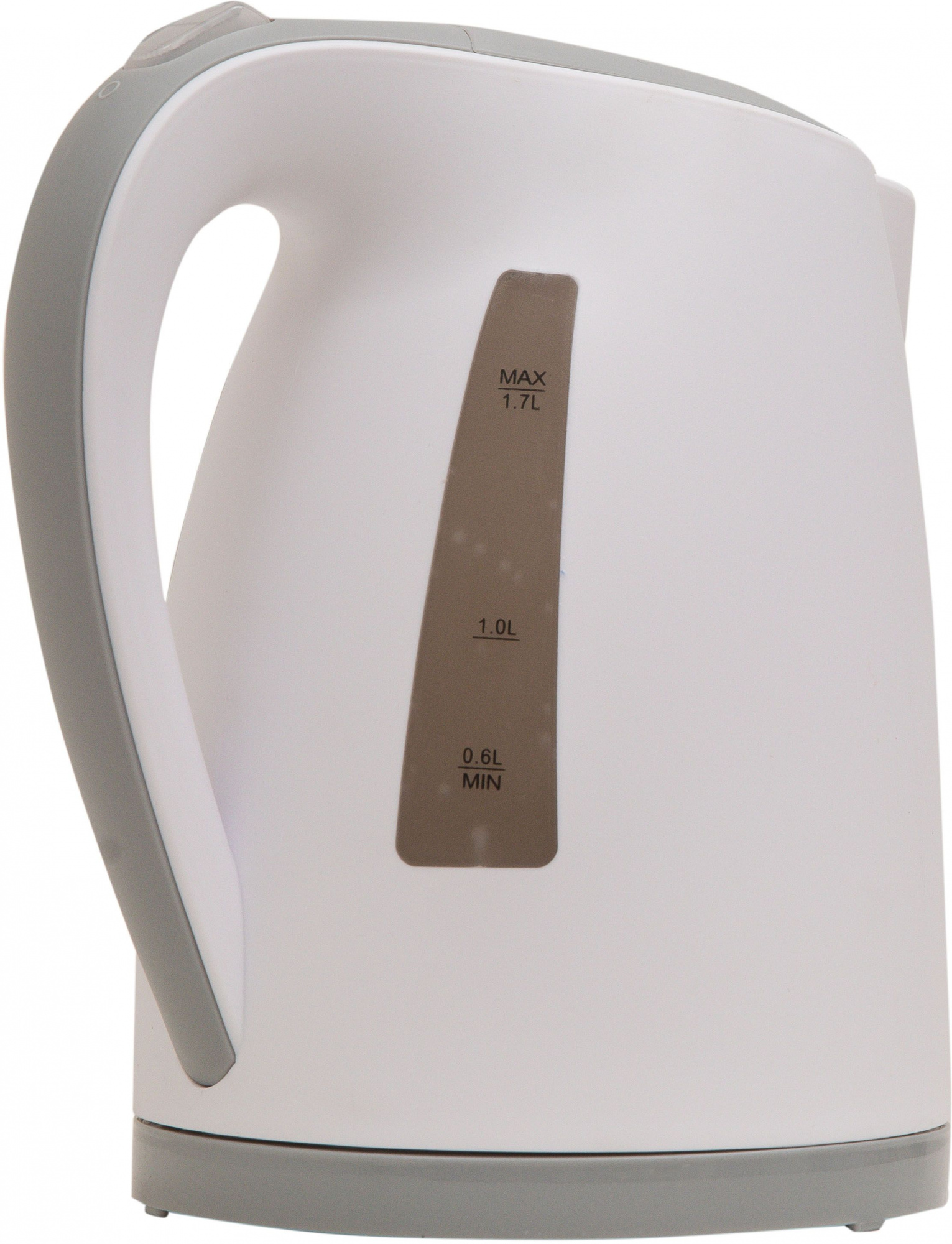 Чайник электрический Oasis K-3PWG белый/серый, пластик