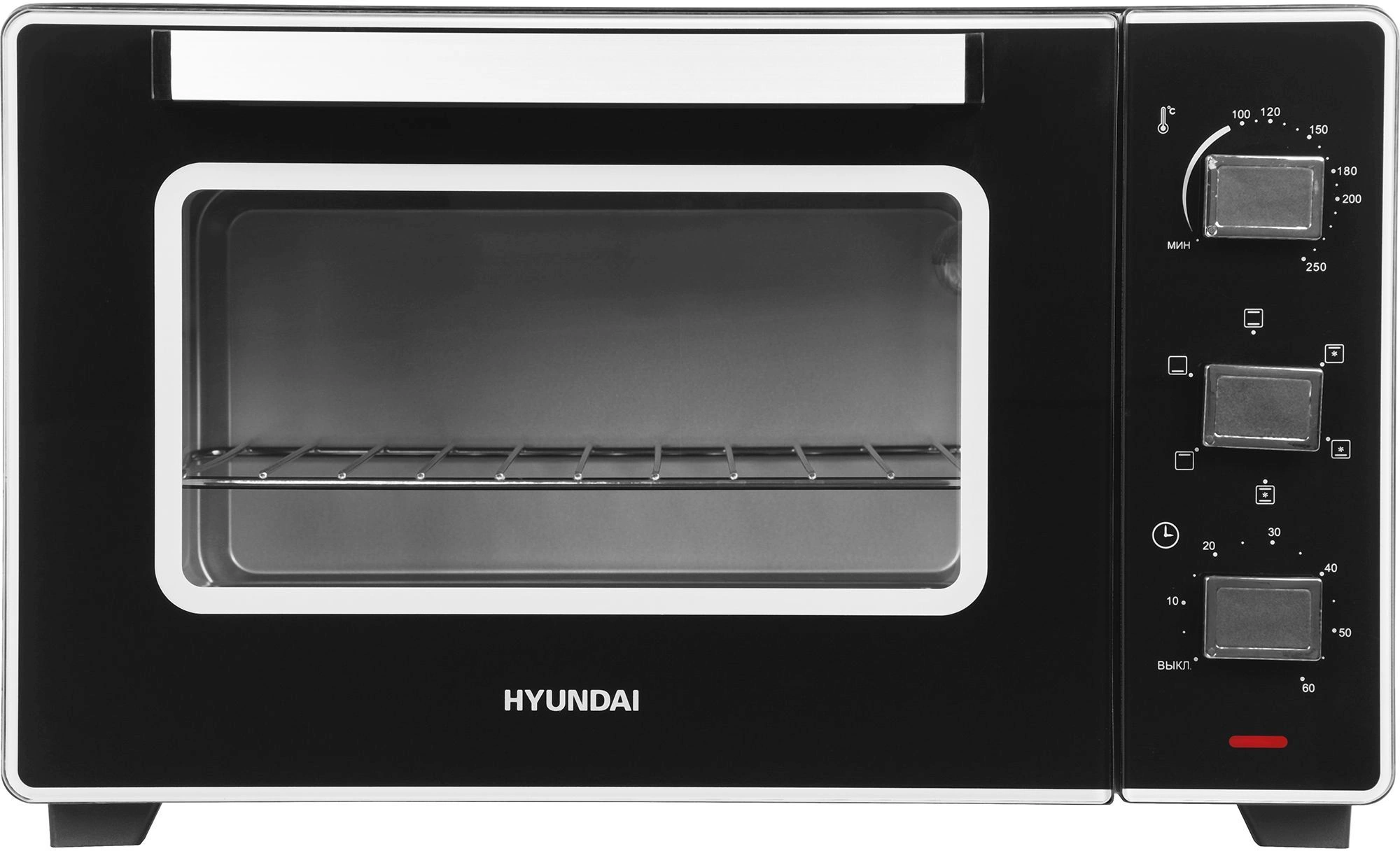Мини-печь Hyundai MIO-HY093 черный