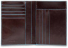 Кошелек мужской Piquadro Blue Square красное дерево, кожа натуральная (pu1393b2r/mo)