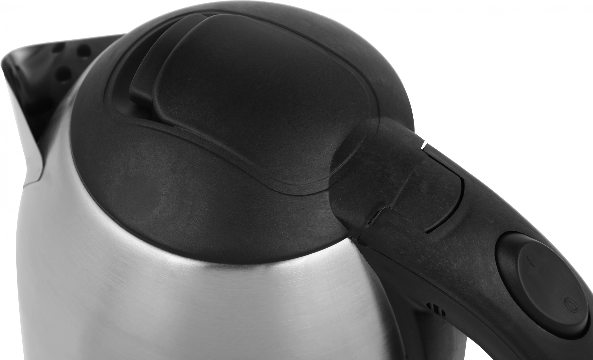 Чайник электрический Supra KES-1821 серебристый/черный, металл
