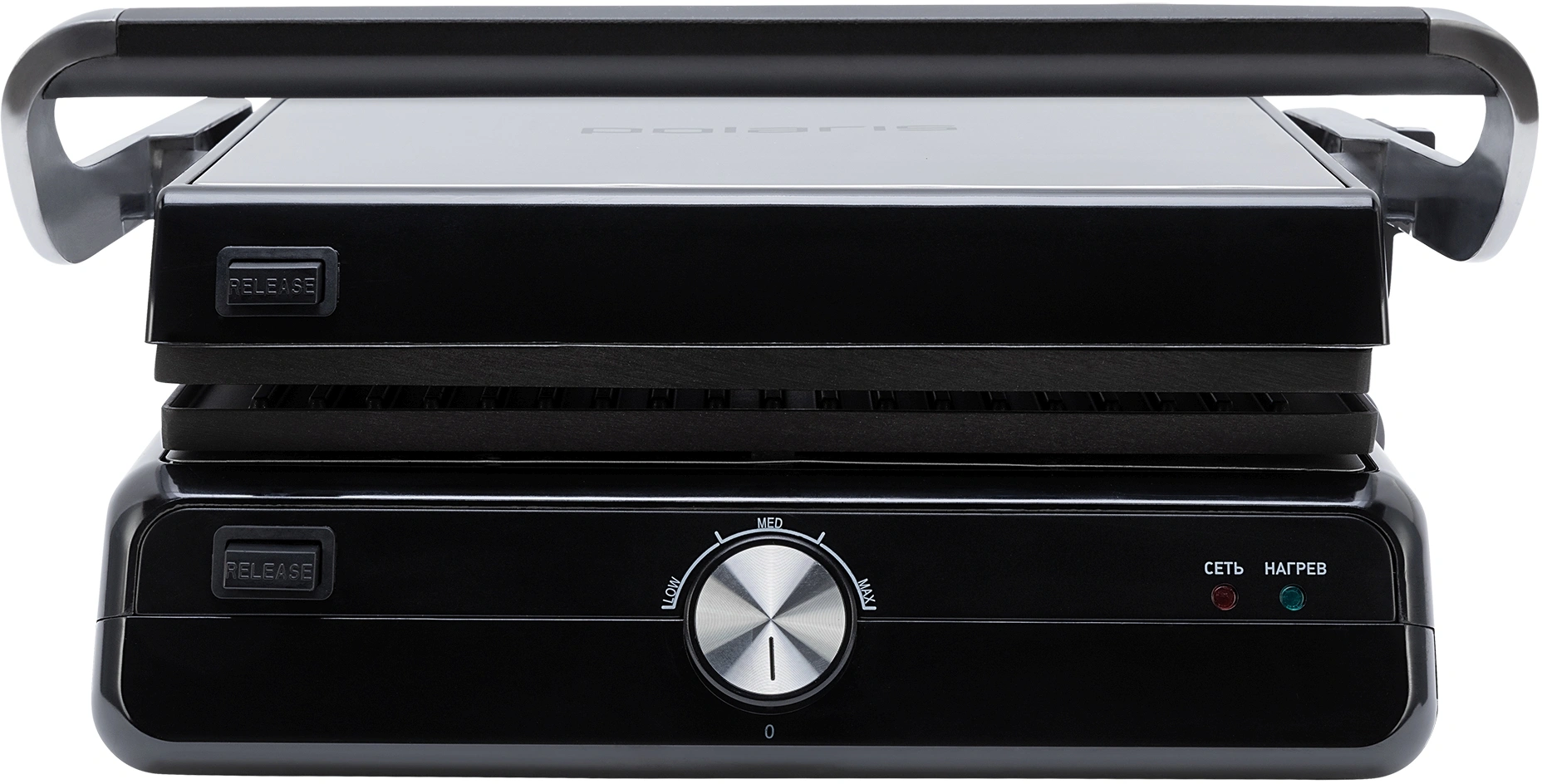Электрогриль Polaris PGP 2102 серебристый