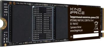 Твердотельный накопитель KingPrice 960ГБ, M.2 2280, PCIe 3.0 x4, M.2 KPSS960G3