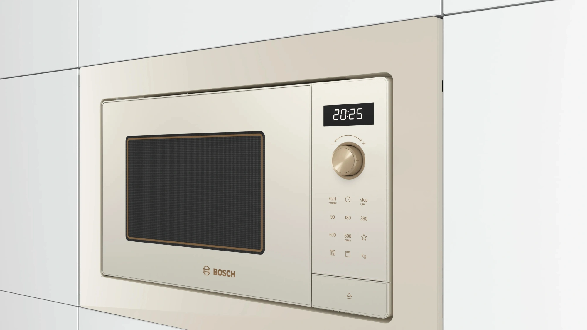 Встраиваемая микроволновая печь Bosch BEL653MP3 жемчужно-белый