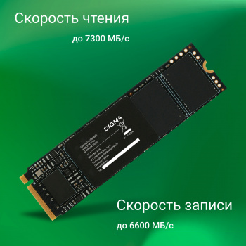 Твердотельный накопитель Digma Meta M6 4096ГБ, M.2 2280, PCIe 4.0 x4, M.2 DGSM4004TM63T