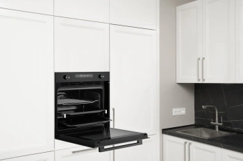 Духовой шкаф Weissgauff EOM 751 PDB Black Edition черный (431584)