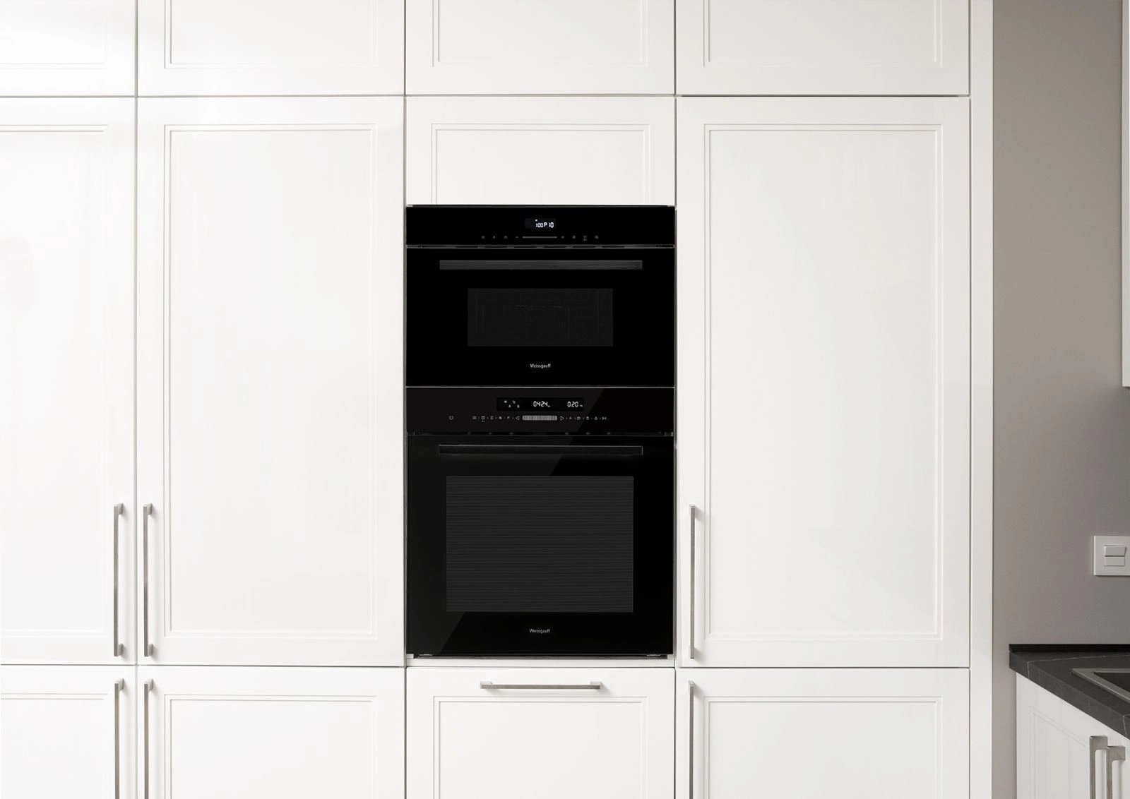Духовой шкаф Weissgauff EOM 991 SB Black Edition черный (431587)