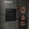Духовой шкаф Weissgauff EOM 991 SB Black Edition черный (431587)