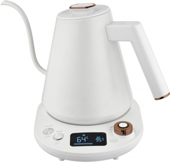 Чайник электрический Centek CT-1005 белый, металл (CT-1005 WHITE)