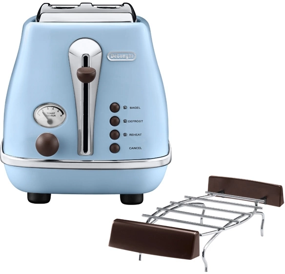 Тостер Delonghi CTOV2103.AZ голубой