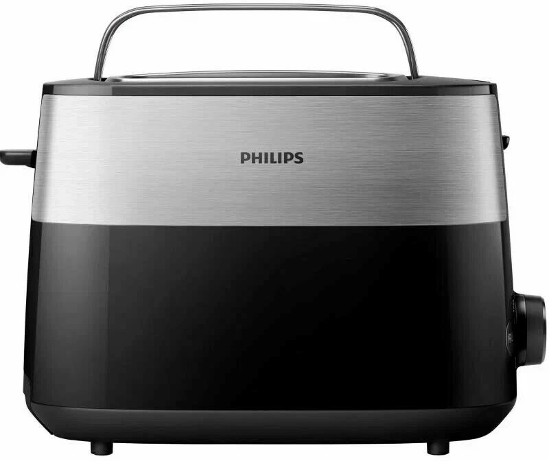 Тостер Philips HD2517/90 черный/серебристый