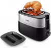 Тостер Philips HD2517/90 черный/серебристый