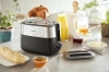 Тостер Philips HD2517/90 черный/серебристый