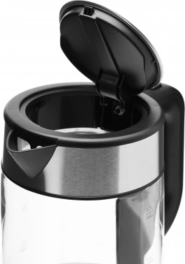 Чайник электрический Xiaomi Electric Glass Kettle RU прозрачный/черный, стекло (BHR7490RU)