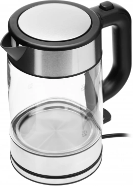 Чайник электрический Xiaomi Electric Glass Kettle RU прозрачный/черный, стекло (BHR7490RU)