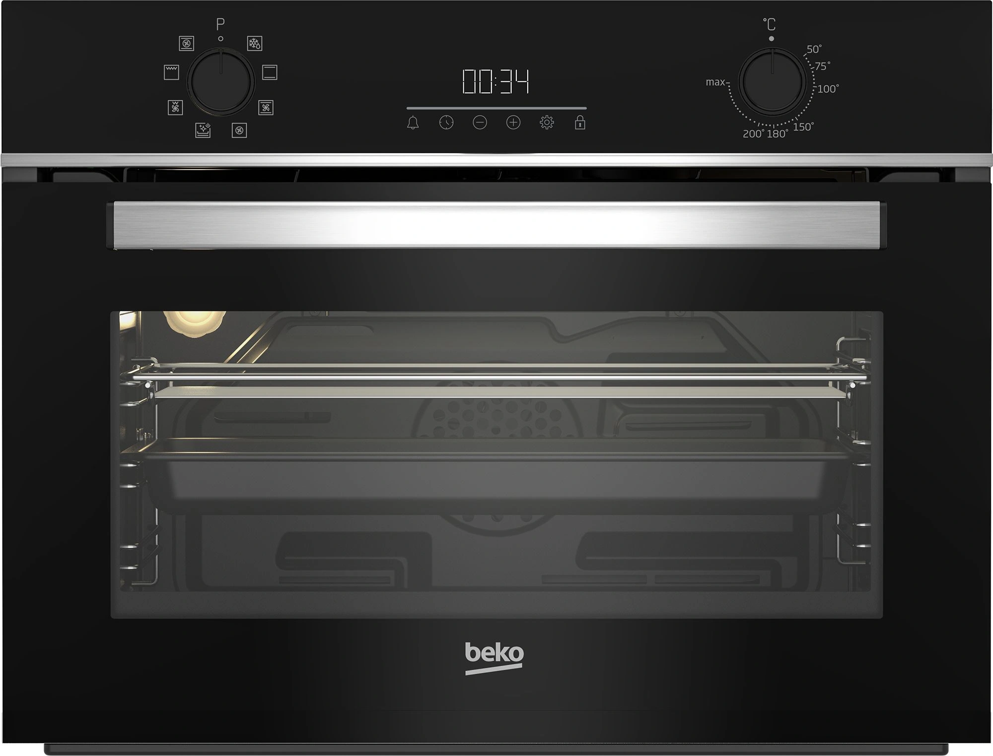 Духовой шкаф Beko BBCM13300X черный (7780382908)