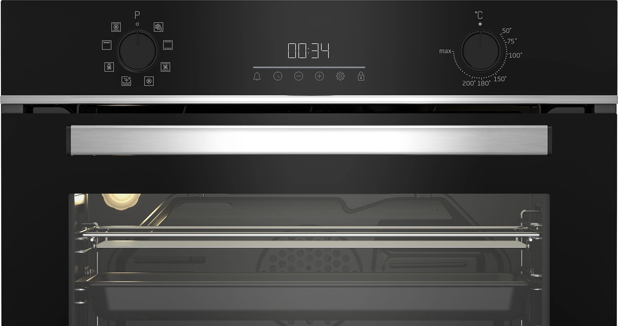 Духовой шкаф Beko BBCM13300X черный (7780382908)