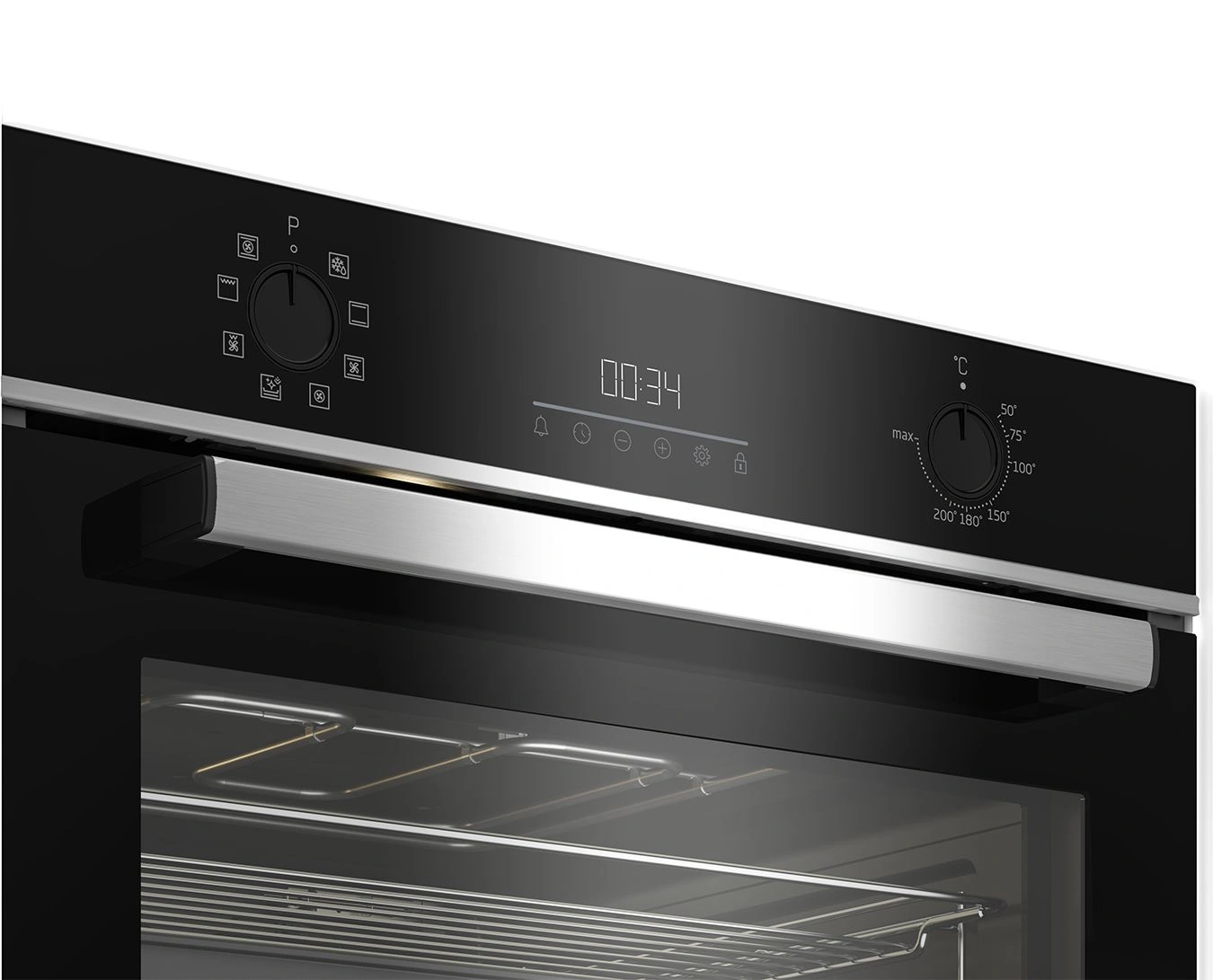 Духовой шкаф Beko BBCM13300X черный (7780382908)