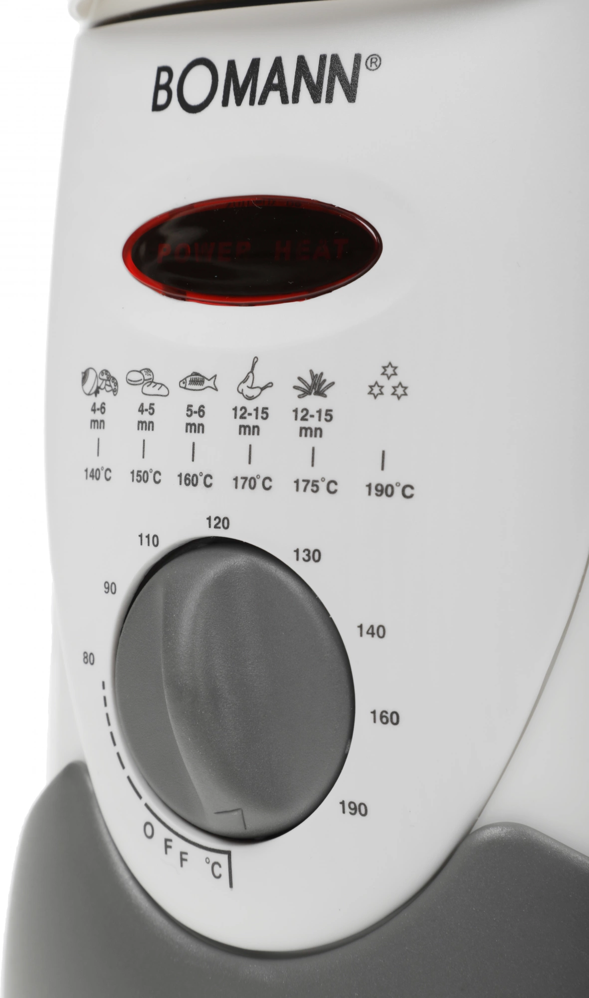 Фритюрница Bomann FFR 1290 CB белый (612900)