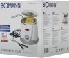 Фритюрница Bomann FFR 1290 CB белый (612900)