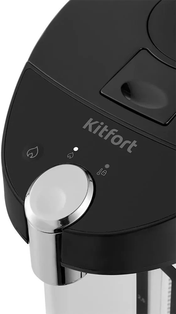Термопот Kitfort КТ-2514 серебристый/черный