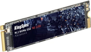 Твердотельный накопитель Kingspec 2048ГБ, M.2 2280, PCIe 3.0 x4, M.2 NE-2TB