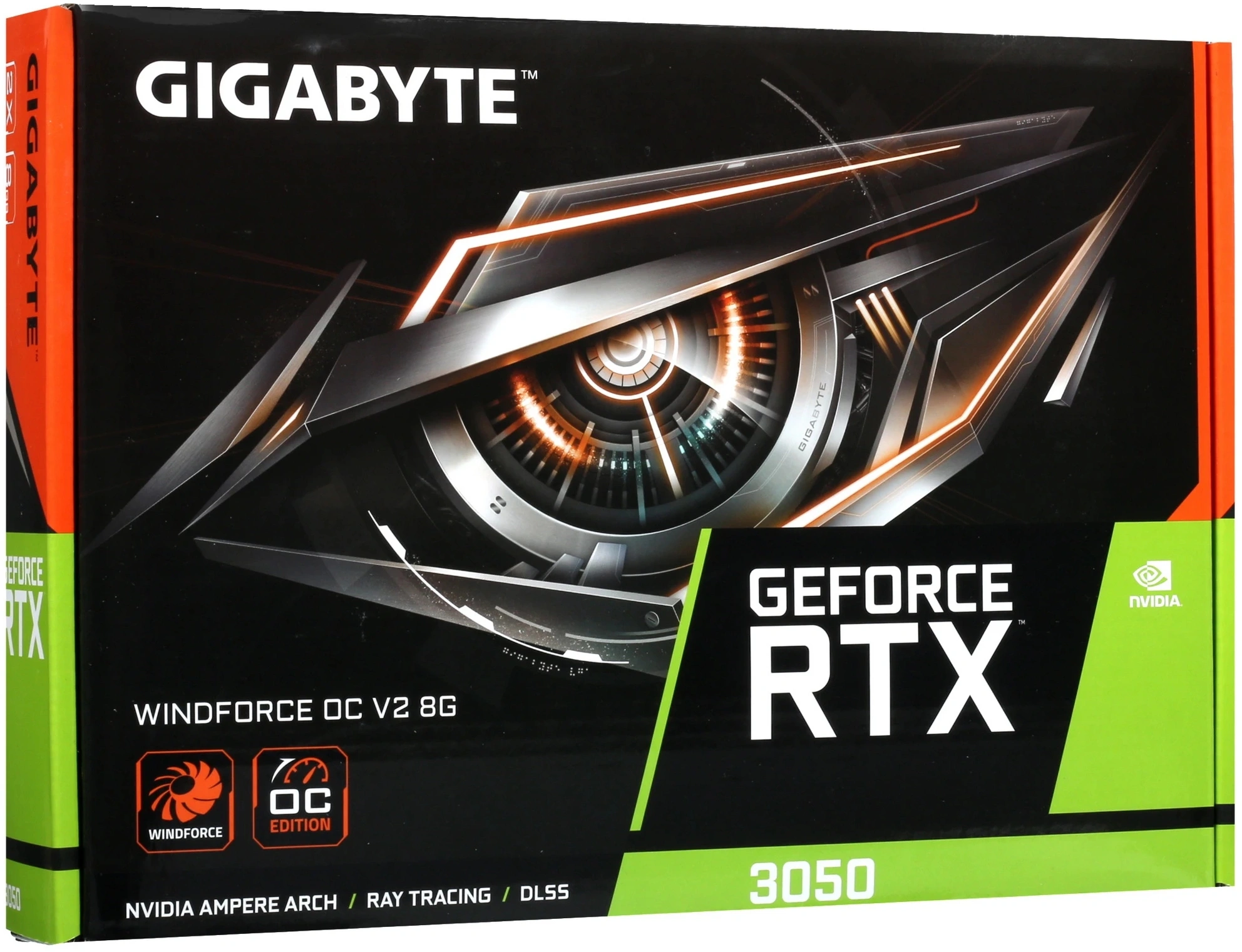 Видеокарта Gigabyte GV-N3050WF2OCV2-8GD 8ГБ, RET