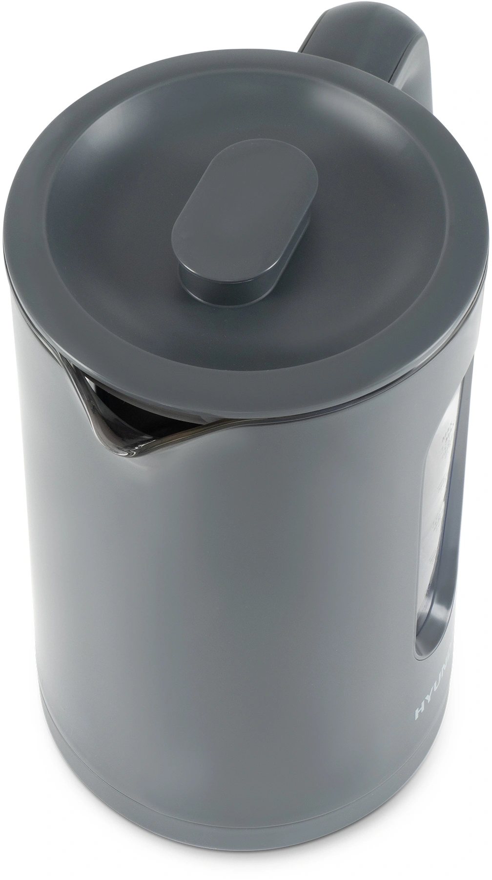 Чайник электрический Hyundai HYK-G4508 серый/прозрачный, стекло