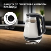 Чайник электрический Hyundai HYK-G3013 белый/черный, стекло