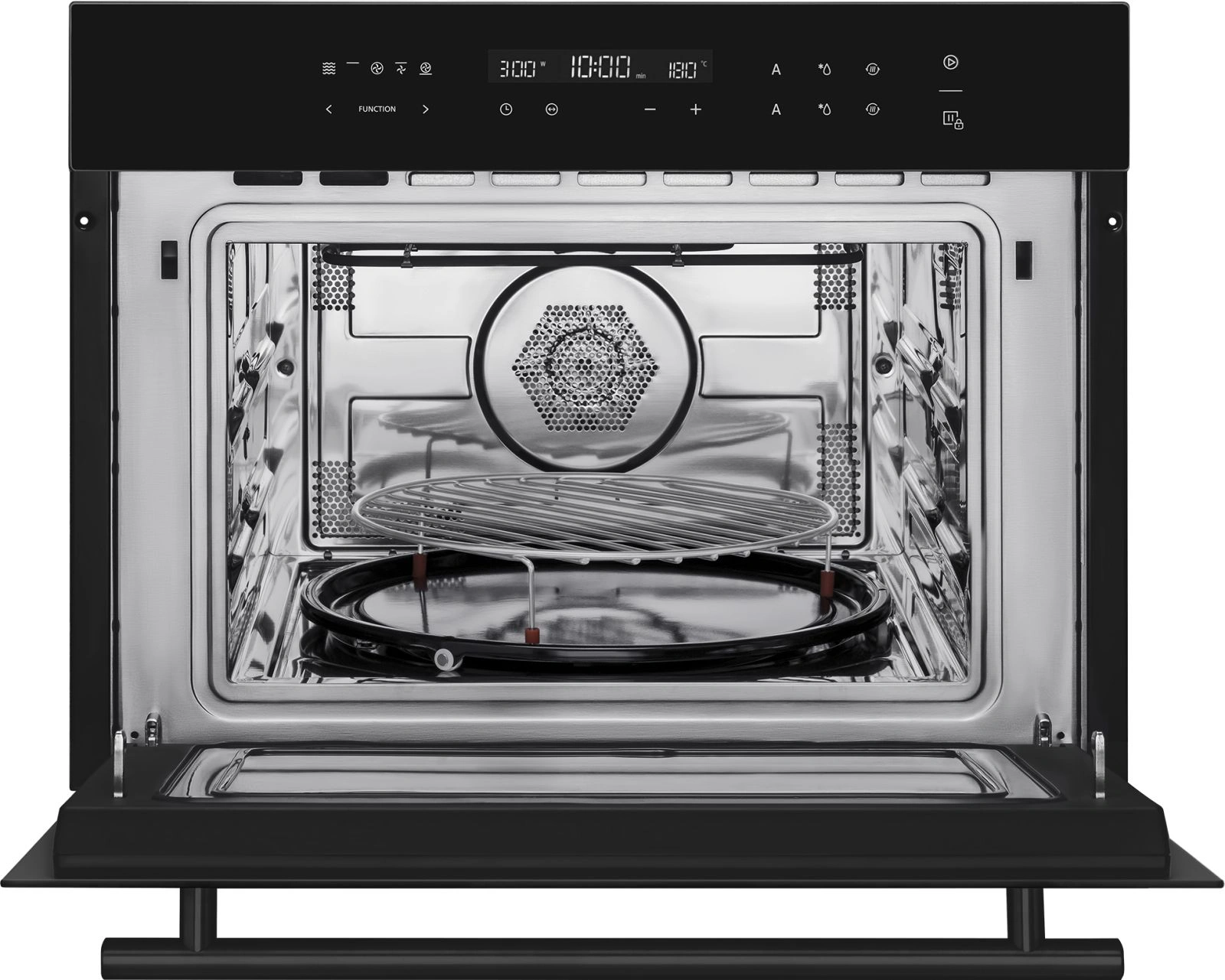 Духовой шкаф Weissgauff OE 446 Black Edition черный (431523)