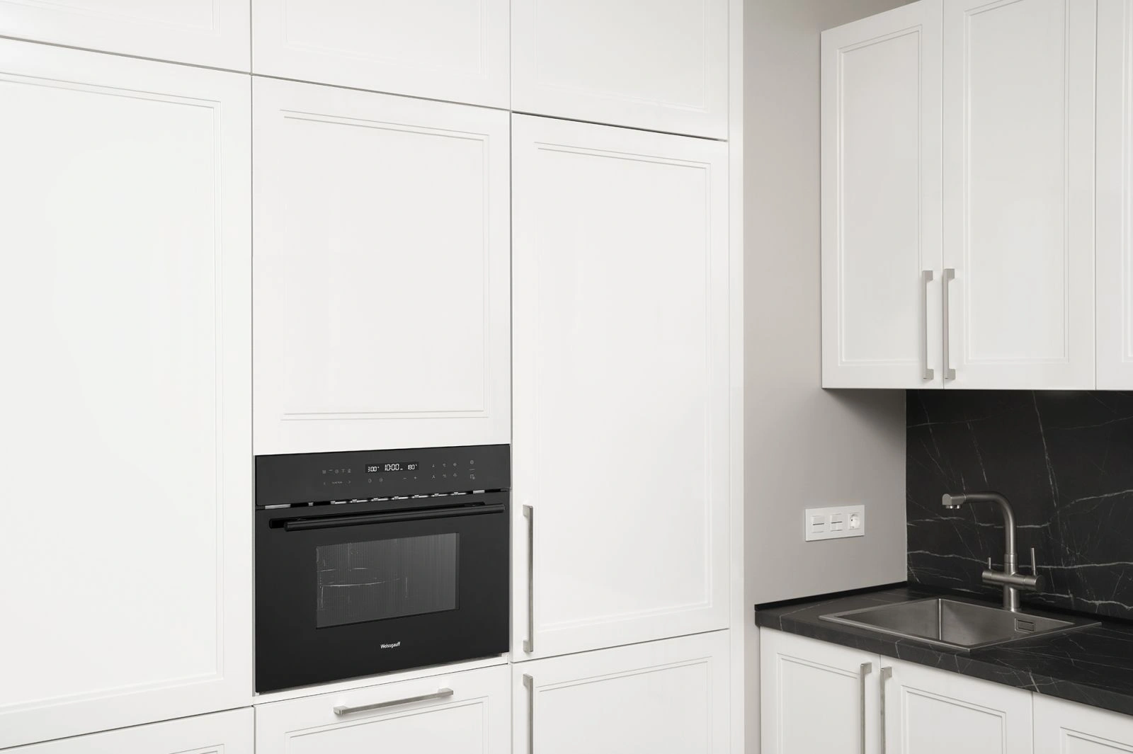 Духовой шкаф Weissgauff OE 446 Black Edition черный (431523)