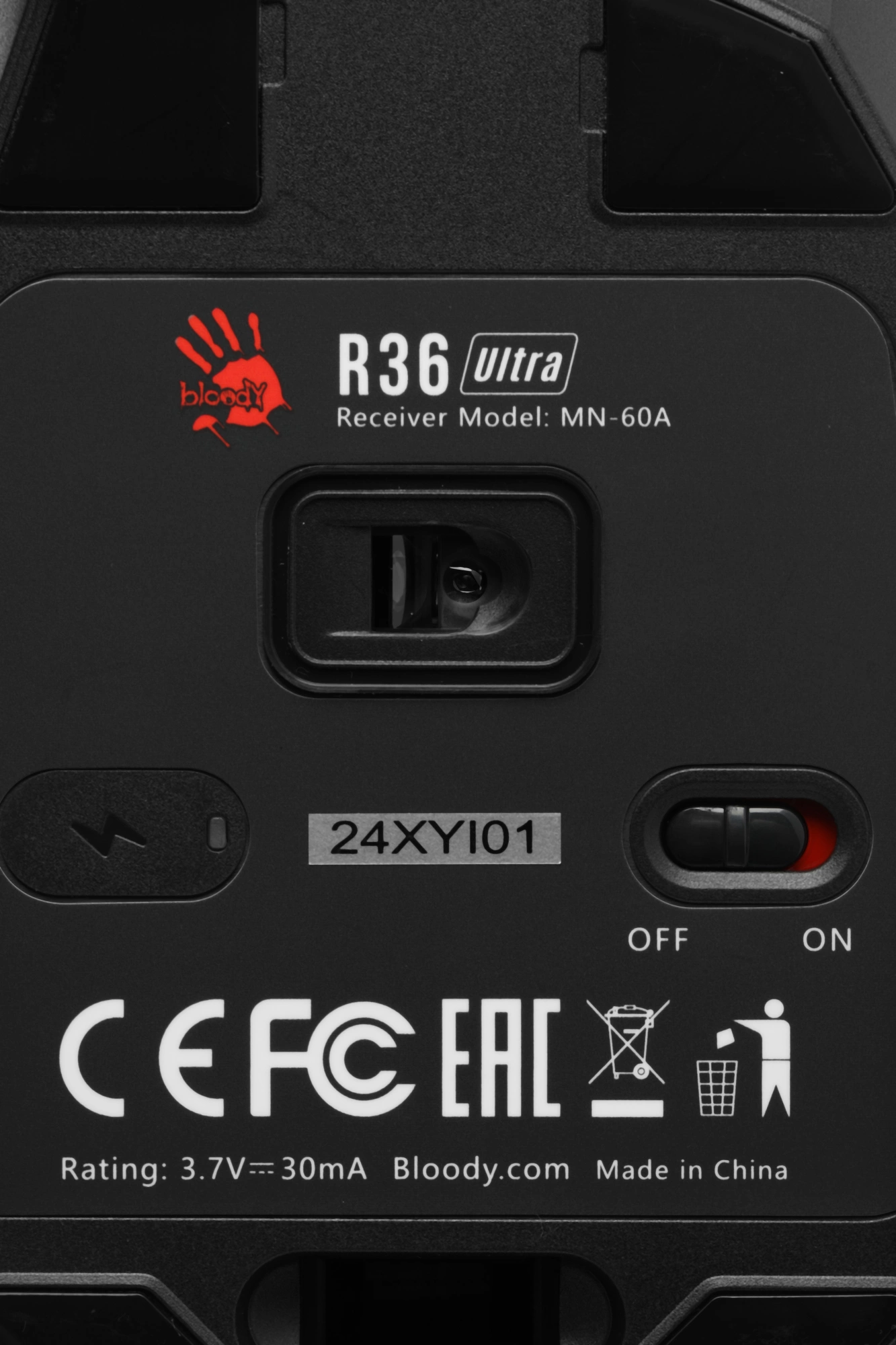 Мышь A4Tech Bloody R36 Ultra, черный — купить по доступной цене в ...