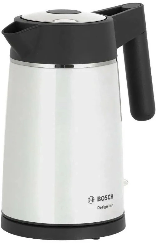 Чайник электрический Bosch TWK5P471 серый/черный, металл