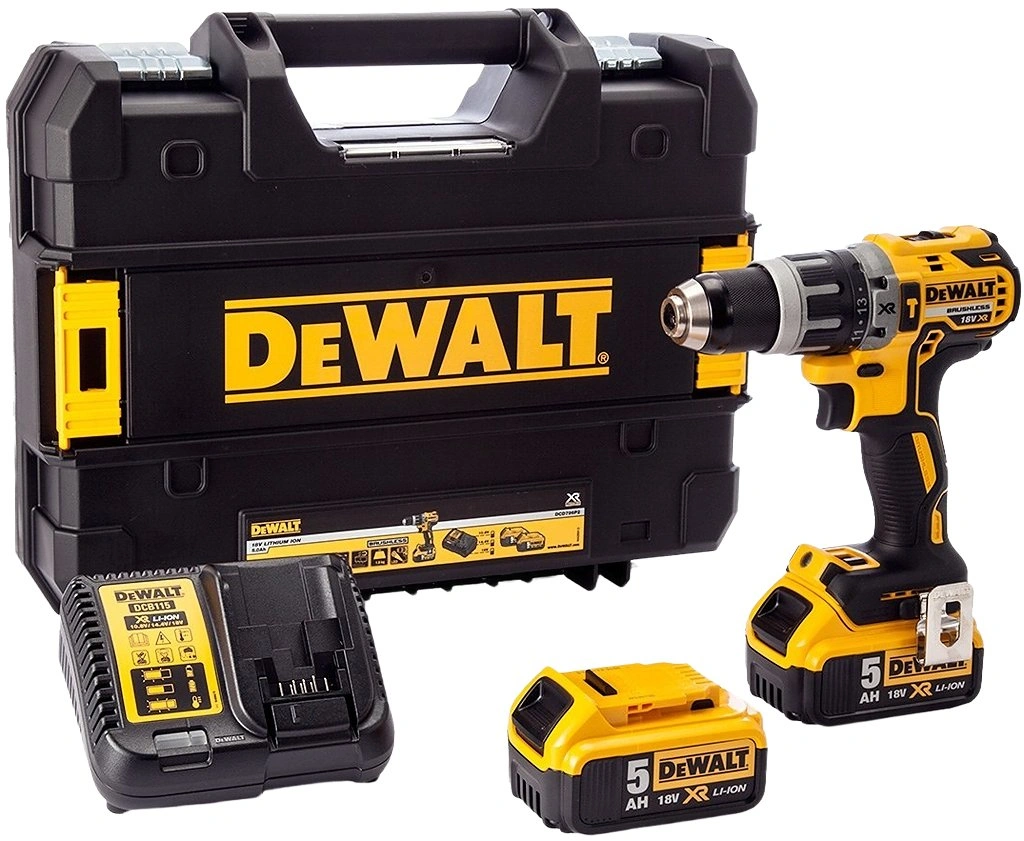 Ударная дрель-шуруповерт DeWalt DCD796P2-QW