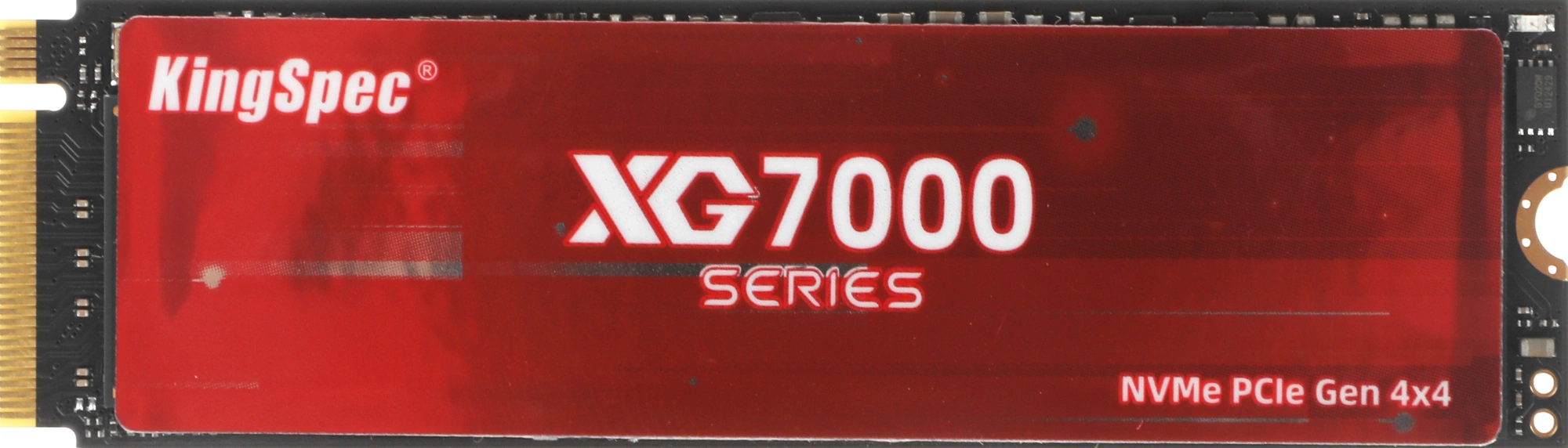 Твердотельный накопитель Kingspec XG7000 1024ГБ, M.2 2280, PCIe 4.0 x4, M.2 XG7000-1TB