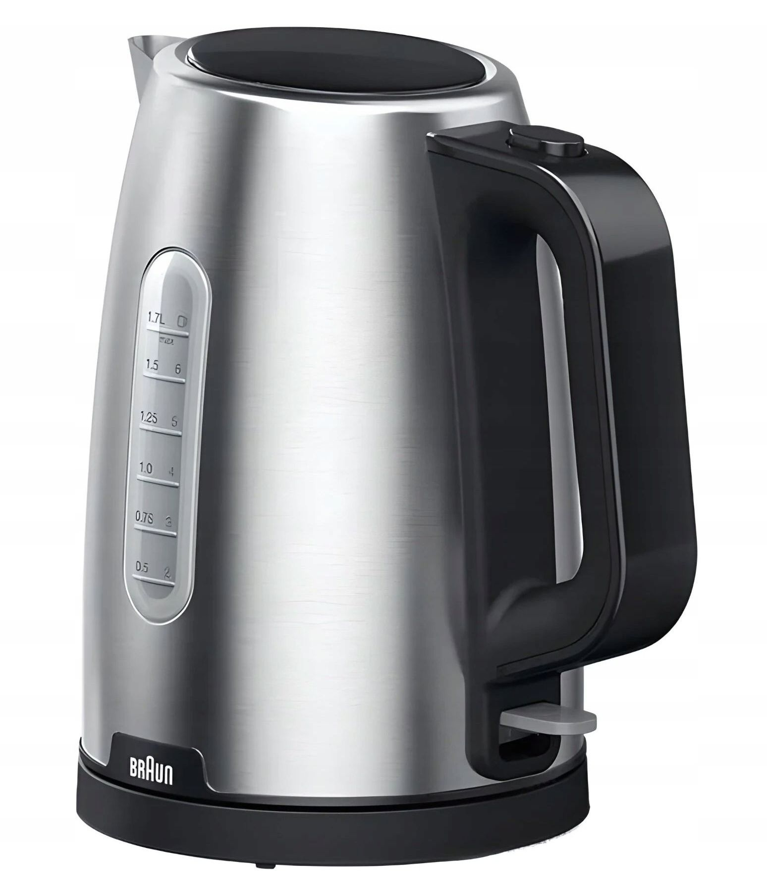 Чайник электрический Braun WK1500BK черный/нержавеющая сталь, металл
