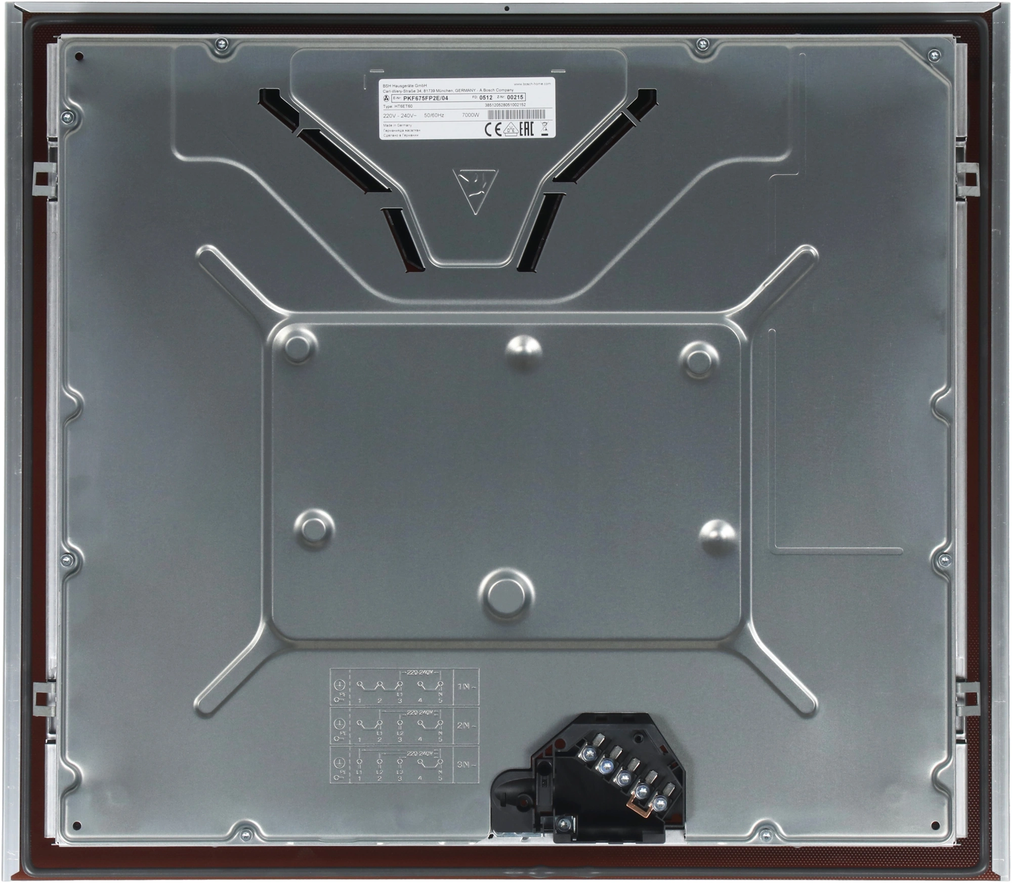 Варочная поверхность Bosch PKF675FP2E черный