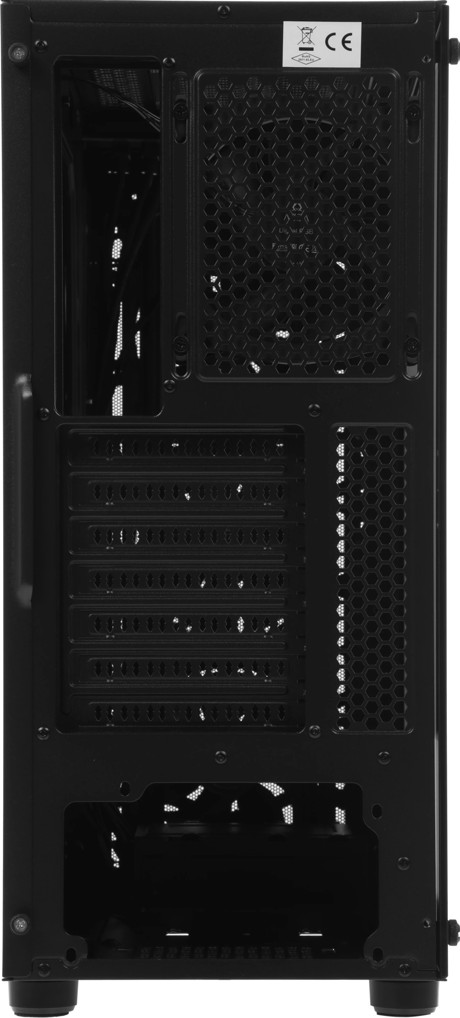Компьютерный корпус ATX Azza Prime 360E черный (csaz- 360e prime 360e)