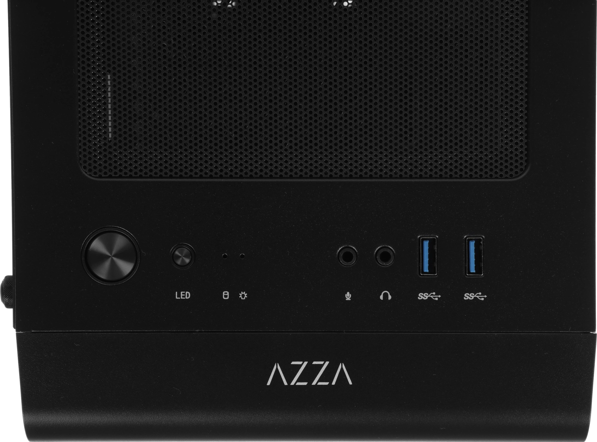 Компьютерный корпус ATX Azza Prime 360E черный (csaz- 360e prime 360e)