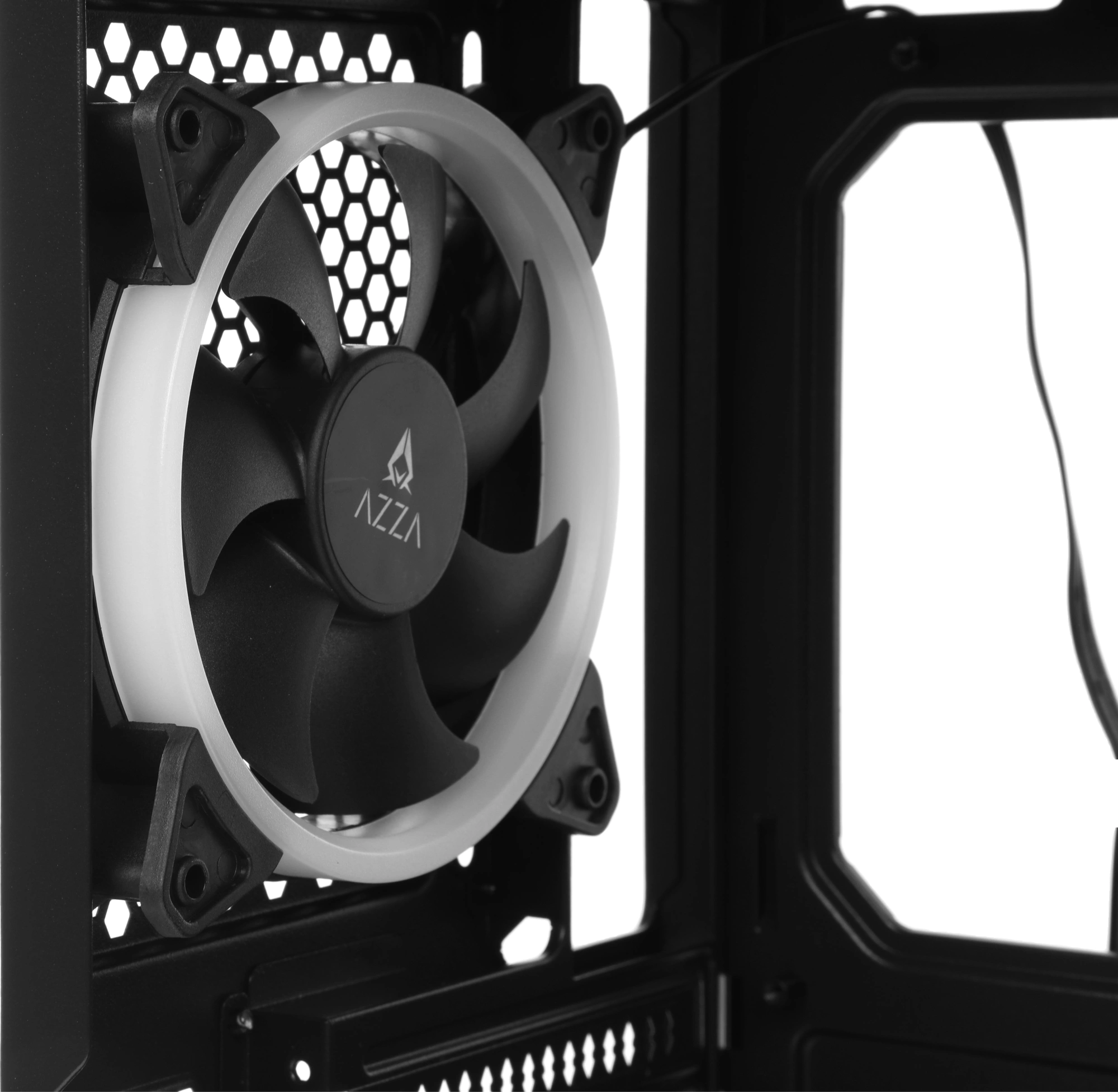 Компьютерный корпус ATX Azza Prime 360E черный (csaz- 360e prime 360e)