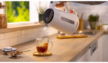 Чайник электрический Bosch TWK1M121 белый, пластик