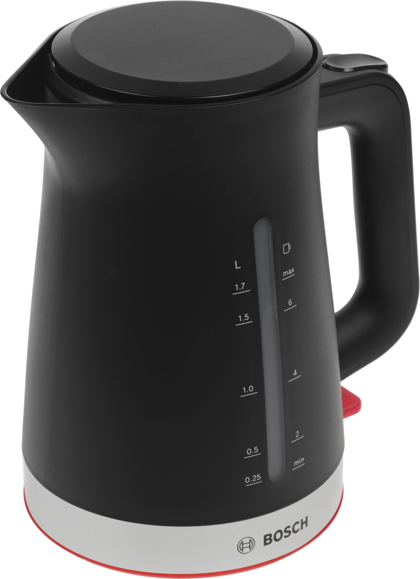 Чайник электрический Bosch TWK4M черный, пластик (TWK4M223)