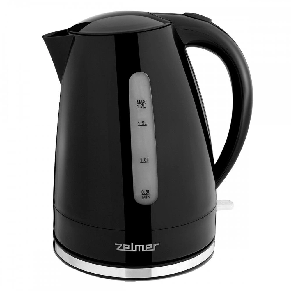 Чайник электрический Zelmer ZCK7617B черный, пластик (71504668P)