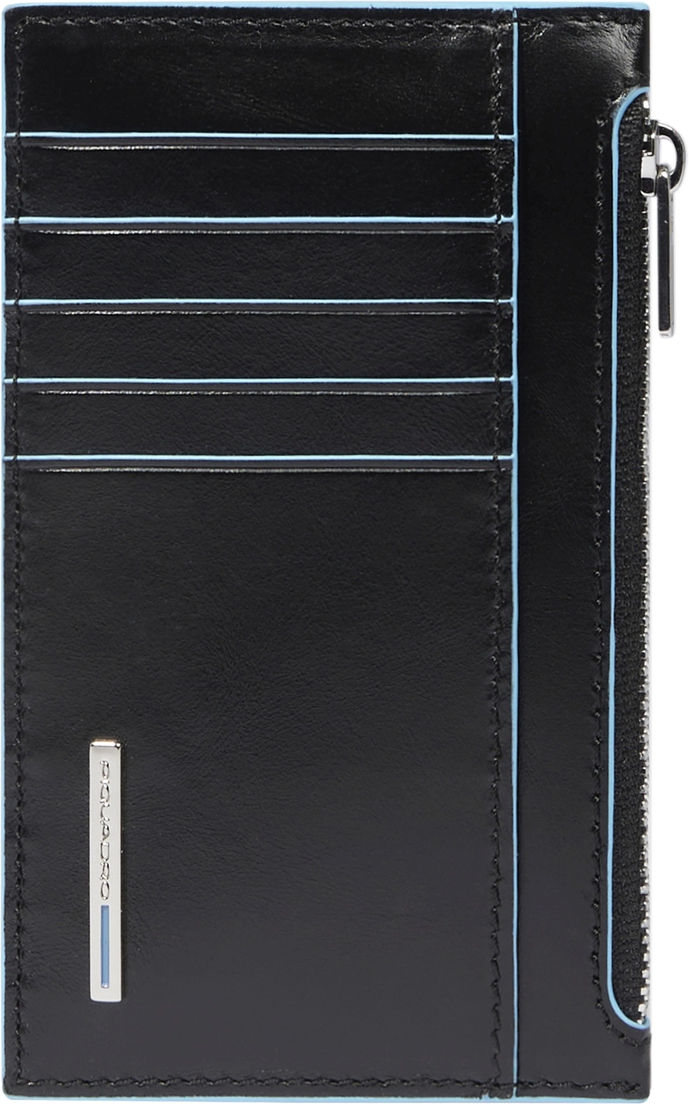 Чехол для кредитных карт Piquadro Blue Square черный натур.кожа (pp6561b2r/n)