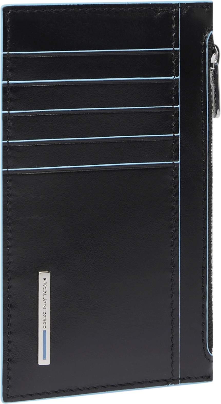 Чехол для кредитных карт Piquadro Blue Square черный натур.кожа (pp6561b2r/n)