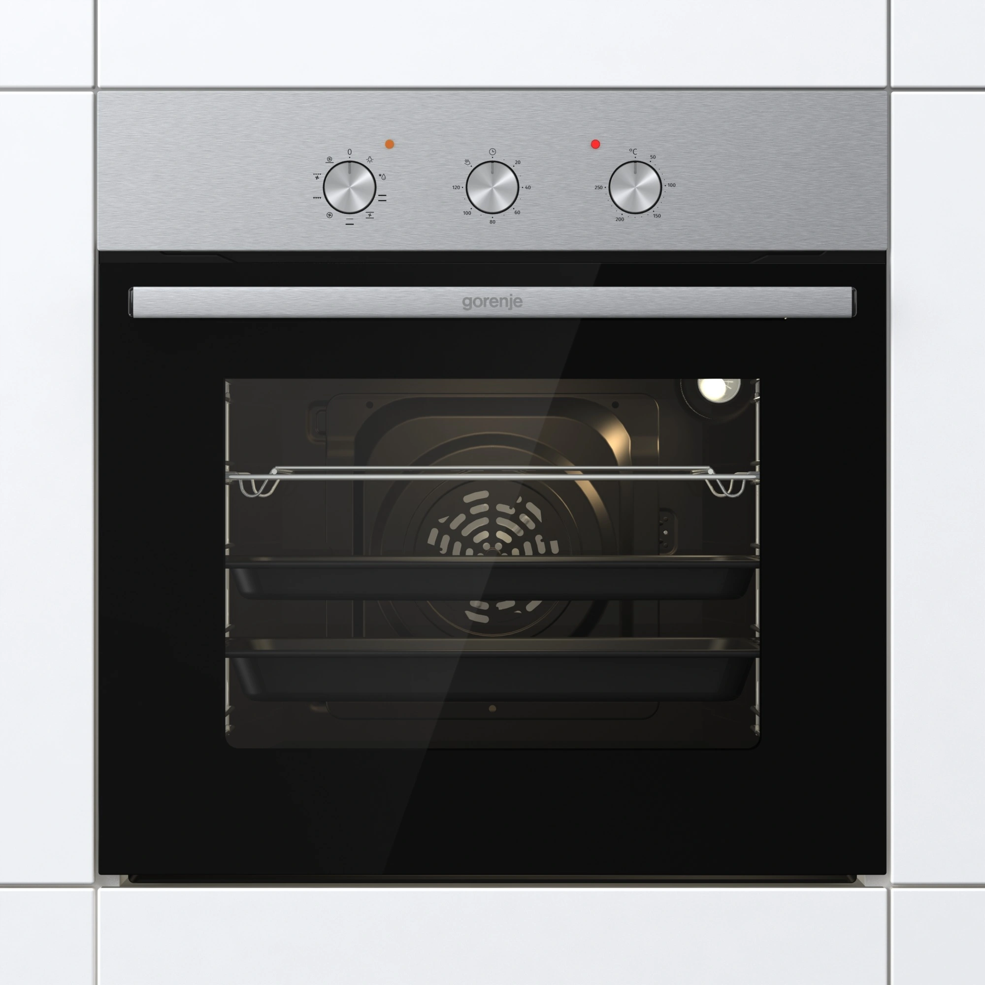 Духовой шкаф Gorenje BO6727E03NX черный
