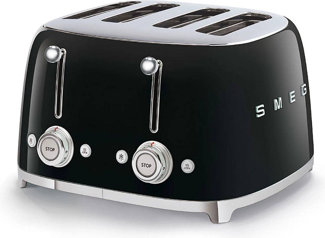 Тостер Smeg TSF03BLEU черный