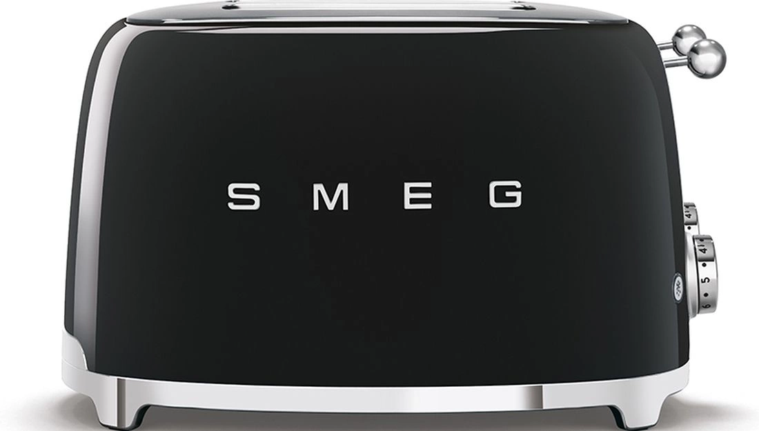 Тостер Smeg TSF03BLEU черный