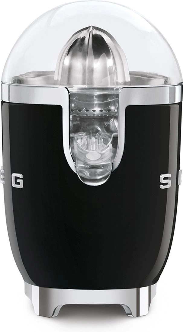 Соковыжималка цитрусовая Smeg CJF11BLEU черный/серебристый